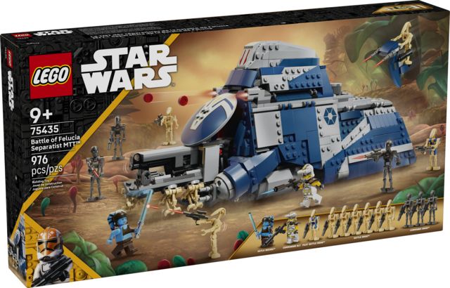 Lego Star Wars 75435 Le TMT des séparatistes de la bataille de Felucia