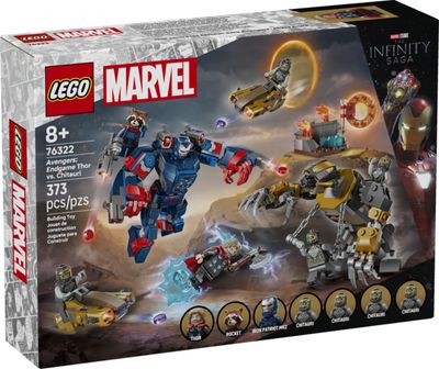 Lego Marvel 76322 Thor contre les Chitauri dans Avengers : Phase finale