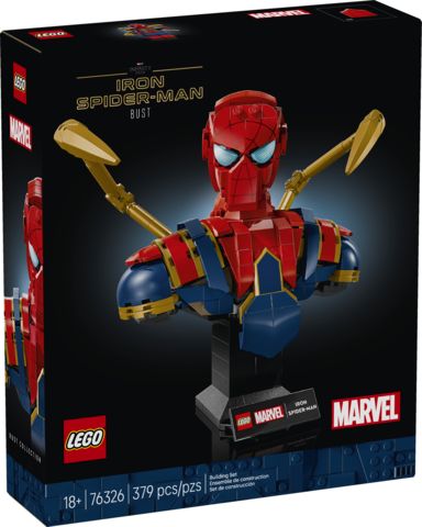 Lego Marvel 76326 Le buste d’Iron Spider-Man