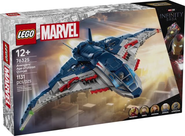 Lego Marvel 76325 Le Quinjet d’Avengers : L’ère d’Ultron