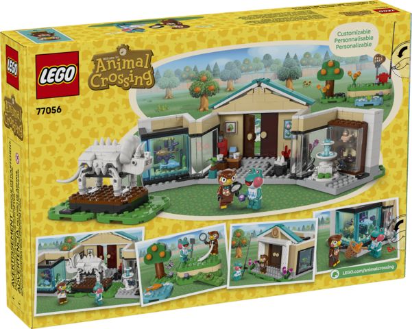 Lego Animal Crossing 77056 Les collections du musée de Thibou