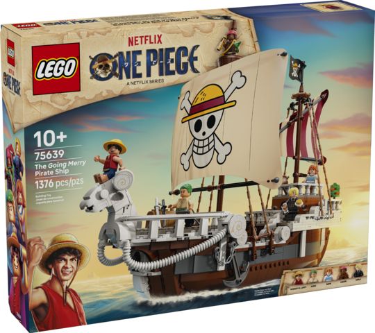 Lego One Piece 75639 Le bateau pirate Vogue Merry