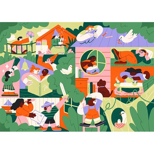 PZ1000 La cabane dans les arbres, Chang