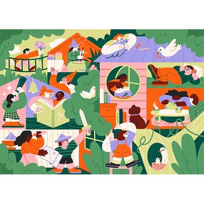 PZ1000 La cabane dans les arbres, Chang