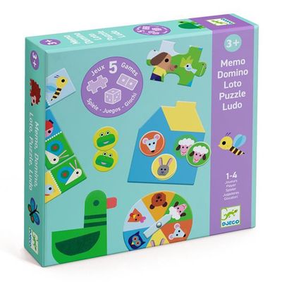 Memo Domino Loto Puzzle Ludo