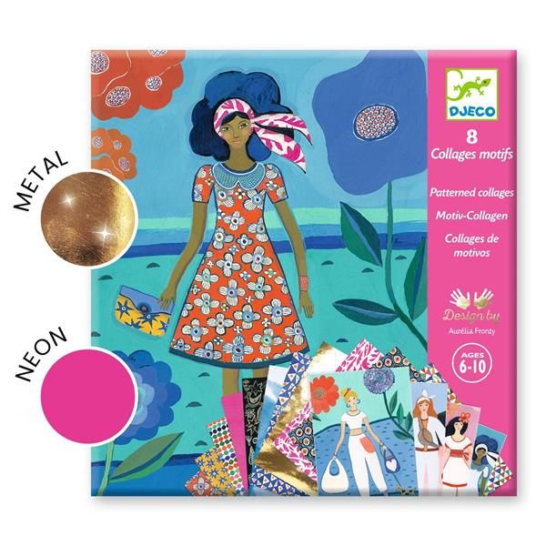 8 collages motifs - Tendance WAX