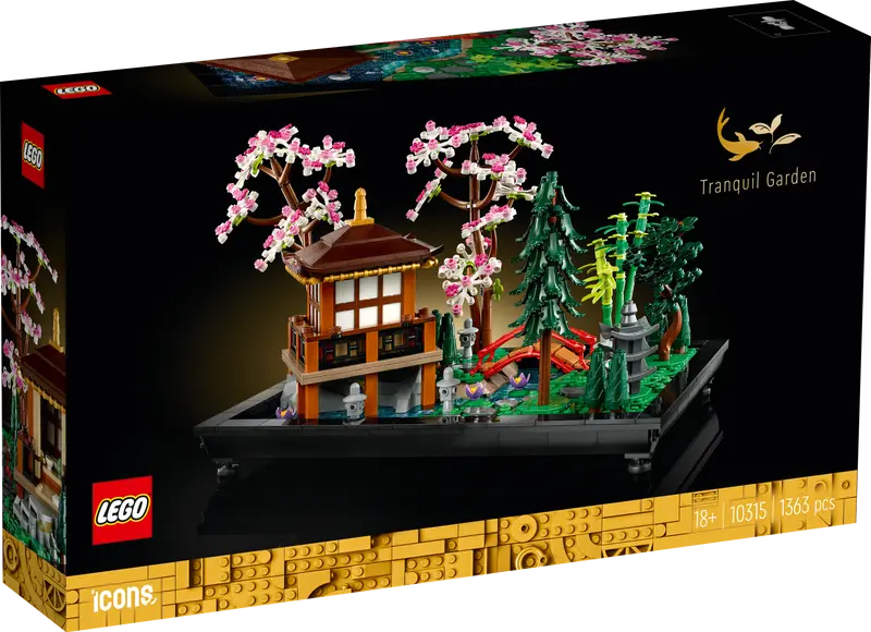 Lego Icons 10315 Le jardin paisible