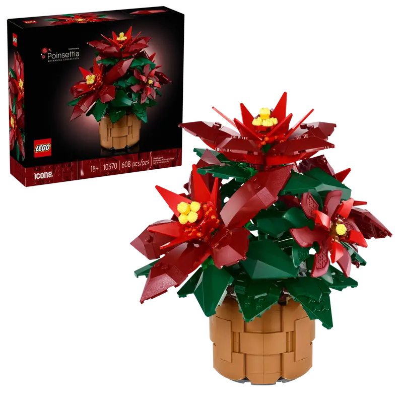 Lego Botanicals 10370 Poinsettia