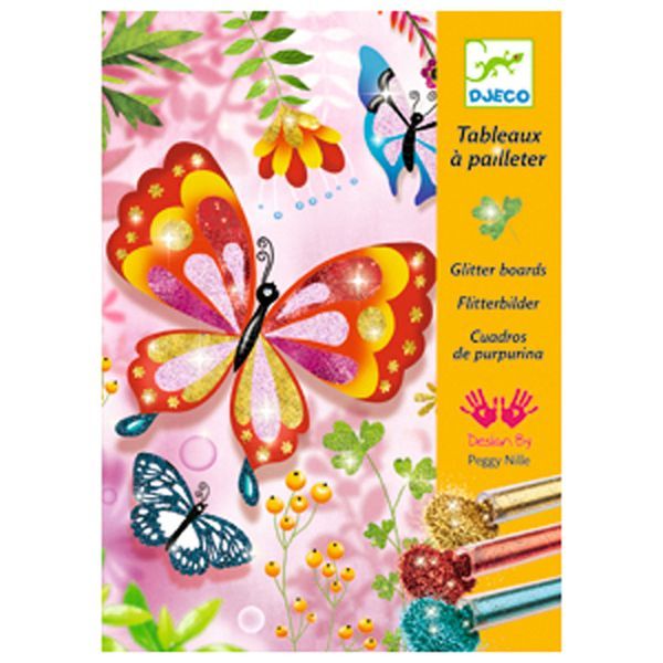 Tableaux à pailleter Papillons
