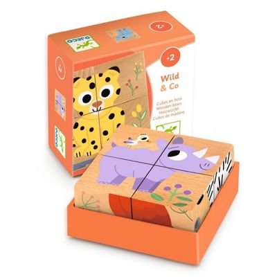 Cubes en bois - Wild &amp; Co