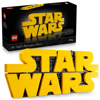 Lego Star Wars 75407 Le logo Star Wars™ en briques