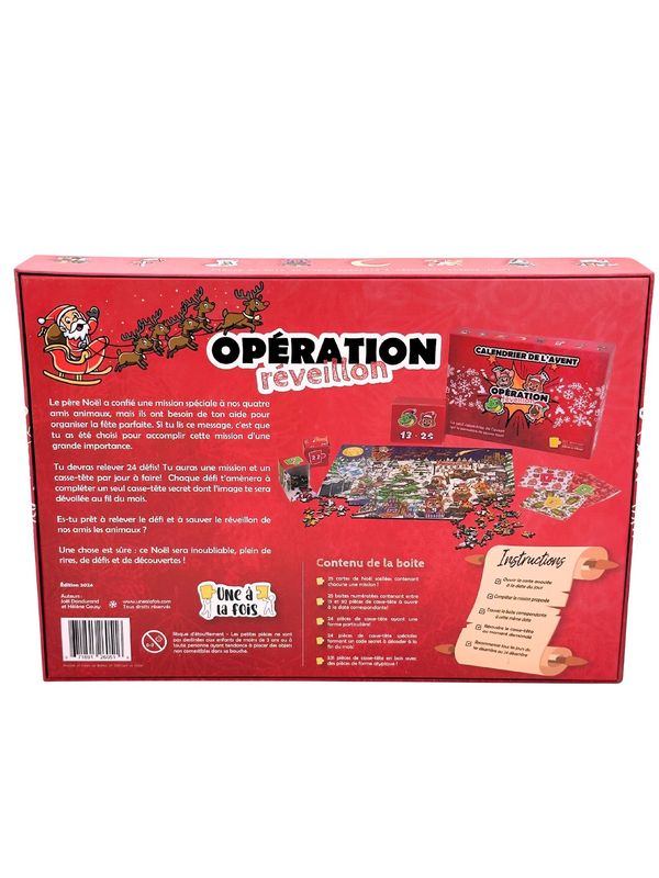 Calendrier de l'avent - Operation Réveillon 1
