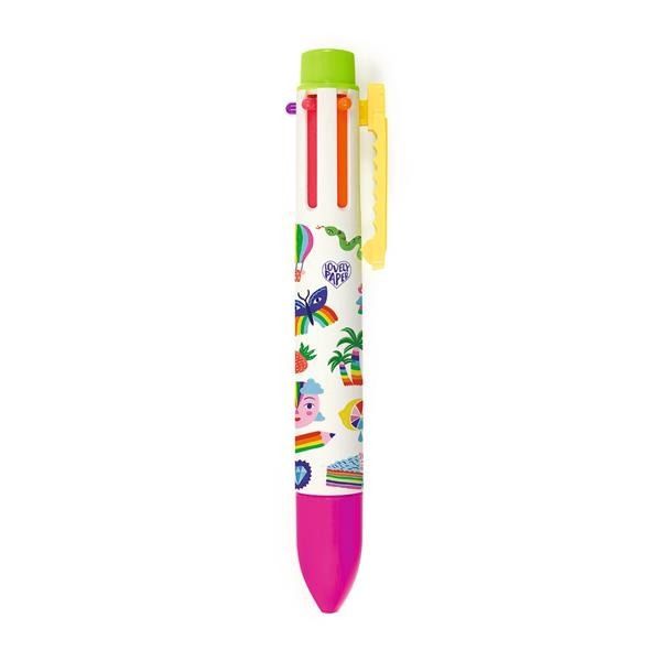 Rainbow pen Sarah Walsh