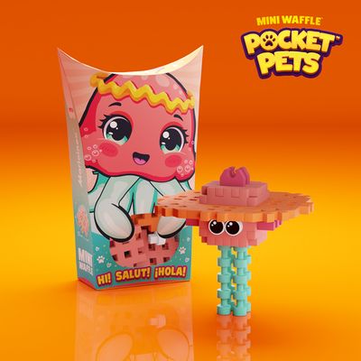 Mini Waffle - Méduse