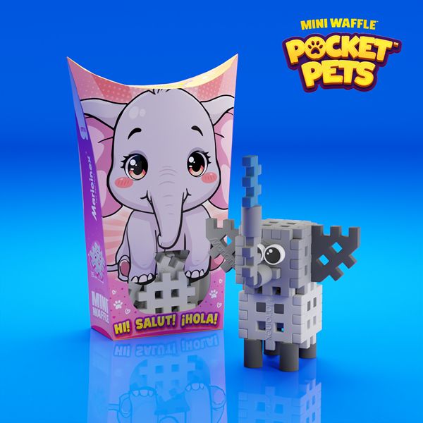 Mini Waffle -Éléphant