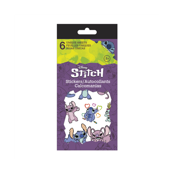 Stitch - Autocollants - 6feuilles