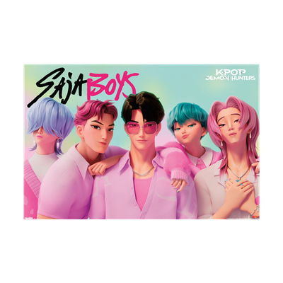 KPOP Demon Hunter - Poster - Saja Boys