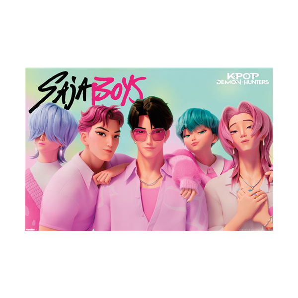 KPOP Demon Hunter - Poster - Saja Boys