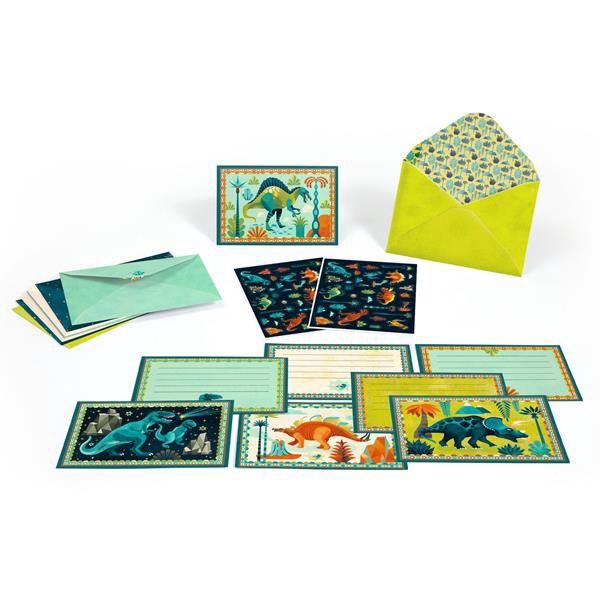 8 Invitations - Cric Croc, Dino Rock