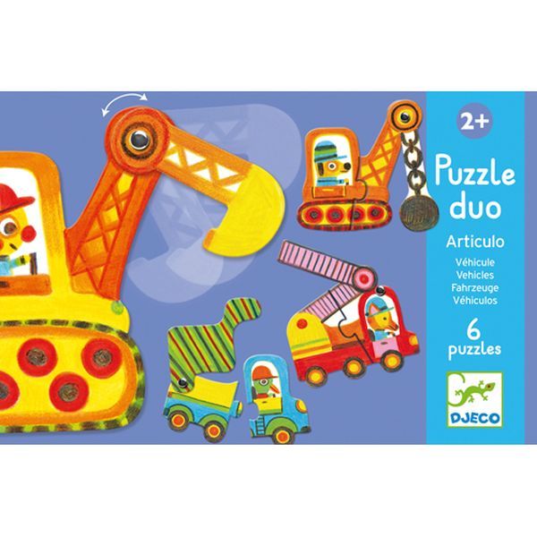 Puzzle Duo Articulo Vehicules