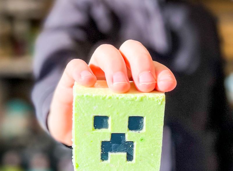Bombe de bain + Surprise - Minecraft