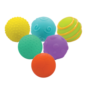 Ens. 6 balles sensorielles