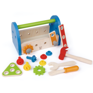 Boîte à outils de réparation en bois
