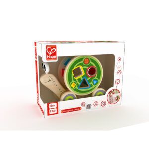 Escargot qui marche en bois