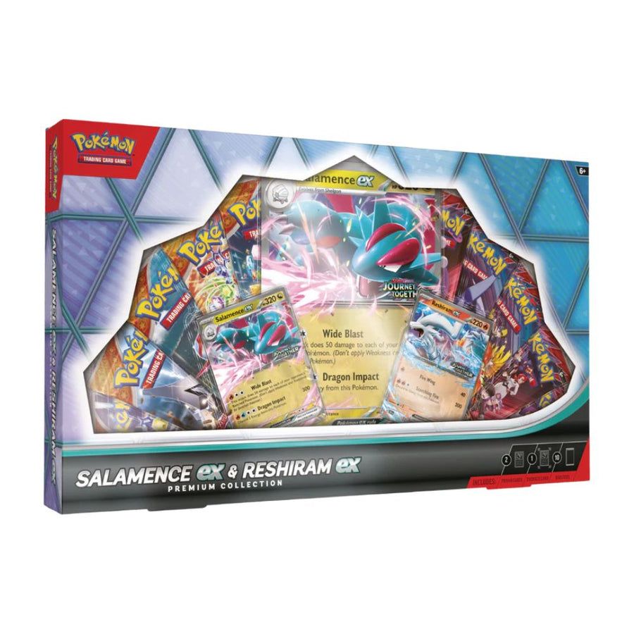 Pokémon Salamence EX &amp; Reshiram EX Premium Collection