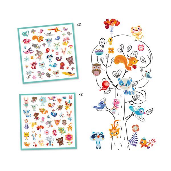 Autocollants - Petits amis