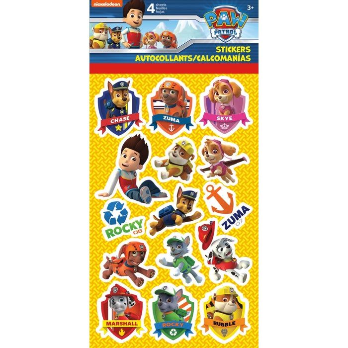 Paw Patrol - Stickers 4pages