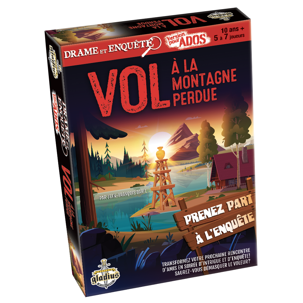 Vol à la montagne perdue - Drame &amp; Enquete