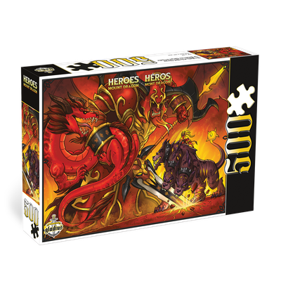 PZ500 La batailles des gorges de l'enfer - Héros du Mont Dragon