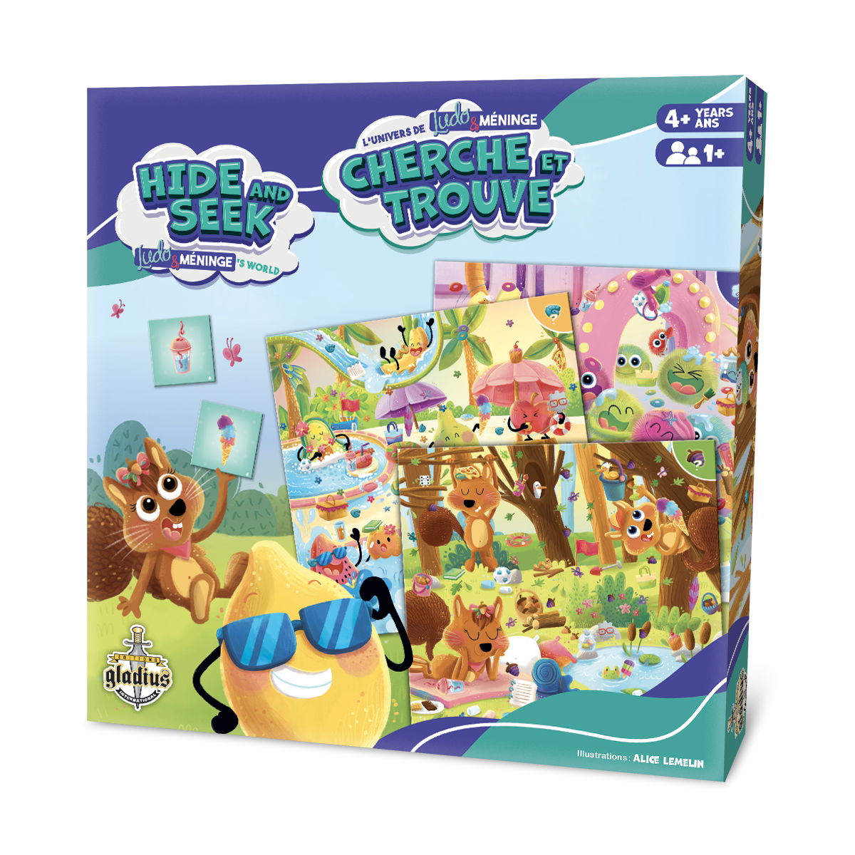 Cherche et trouve - L&#39;univers de Ludo &amp; Méninge