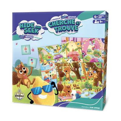 Cherche et trouve - L&#39;univers de Ludo &amp; Méninge