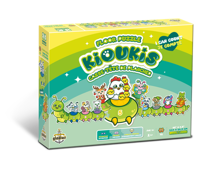 PZ31 Je compte de 1 à 10 avec Kikki la chenille Kioukis!