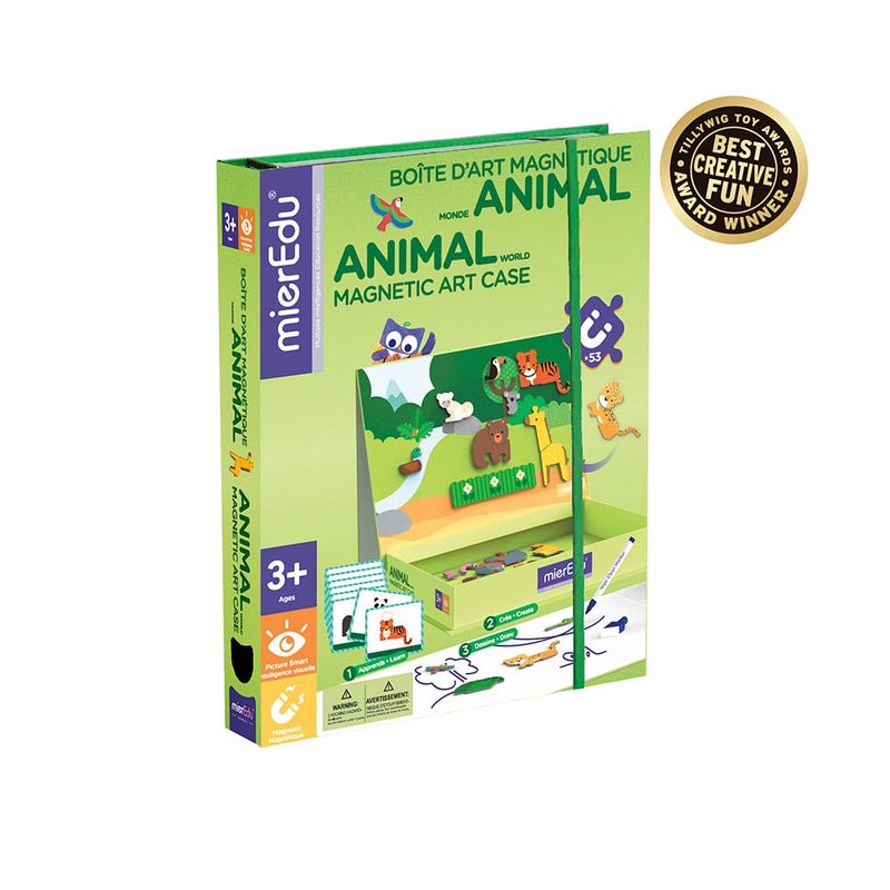 Monde Animal - Boite d'art magnetique