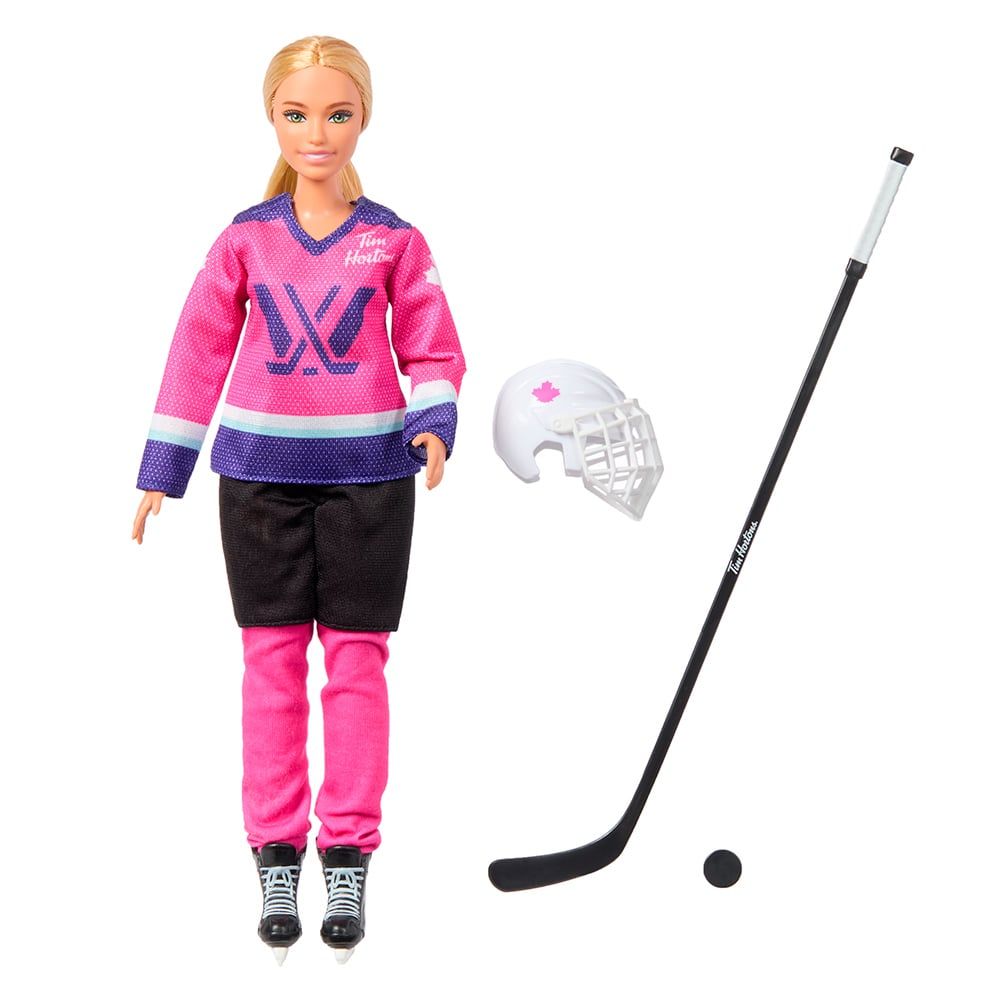Barbie Hockey Tim Hortons PWHL