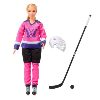Barbie Hockey Tim Hortons PWHL