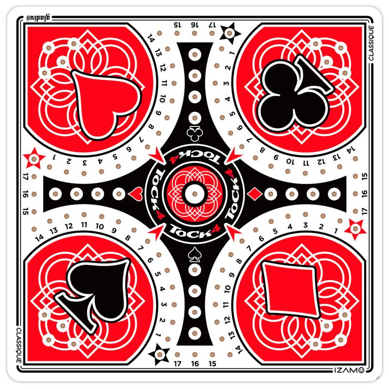 Tock 8" 4 Joueurs Voyage