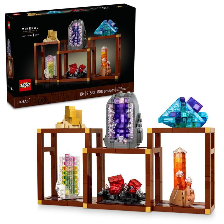 Lego Ideas 21362 Mineral Collection