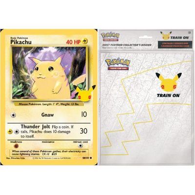 Pokémon First Partner Collector's Binder - Pikachu