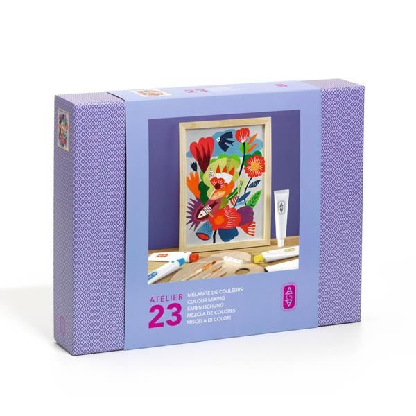 Atelier 23 : Mélange de couleurs - Champs