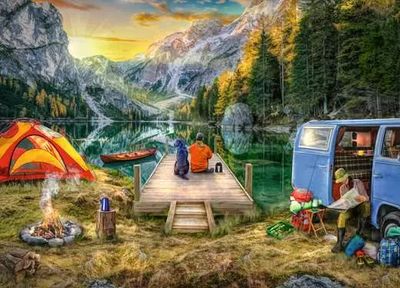 PZ1000 Calm Campsite