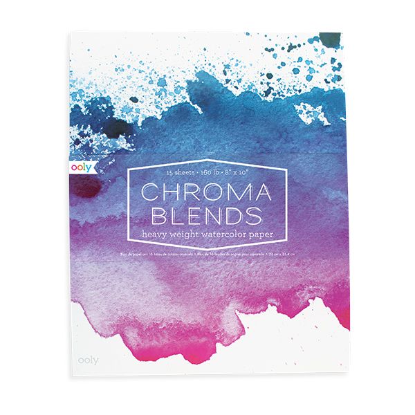 Chroma Blends - Bloc de papier pour aquarelle