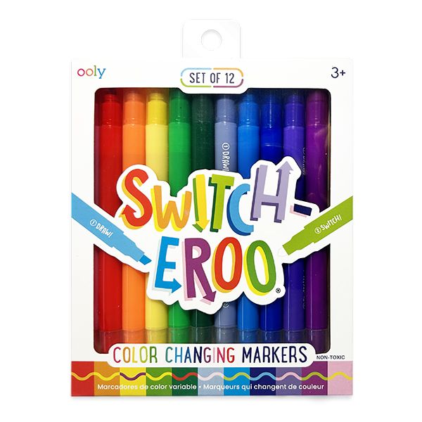 Switch-eroo 12 Crayons change de couleur