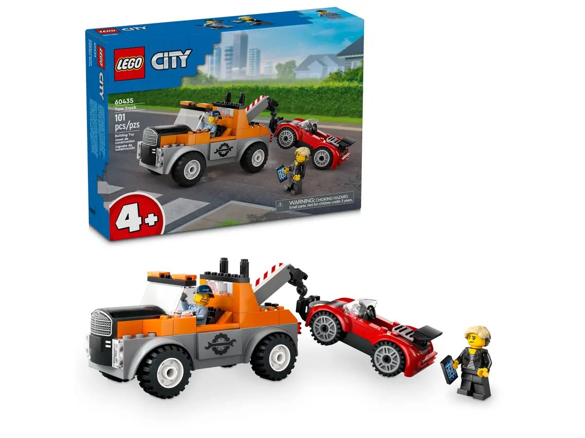 Lego City 60435  Le remorquage et la réparation de la voiture de sport