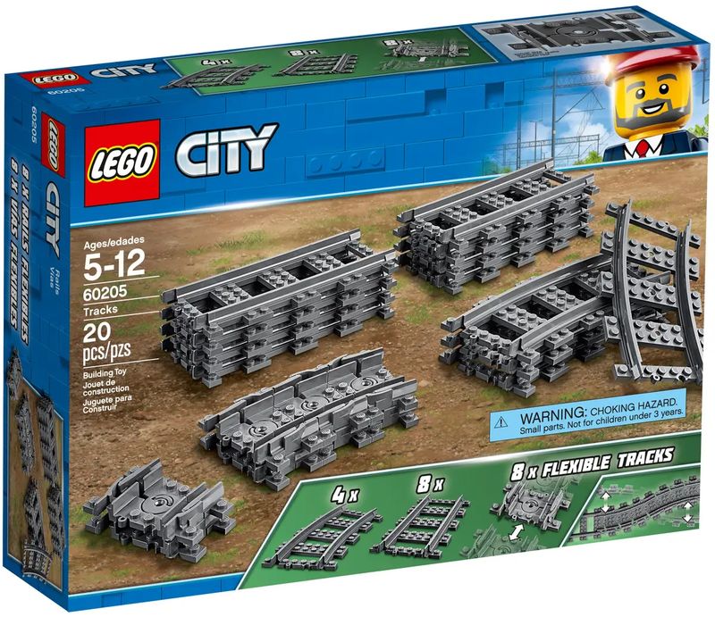 Lego City 60205 Train Tracks