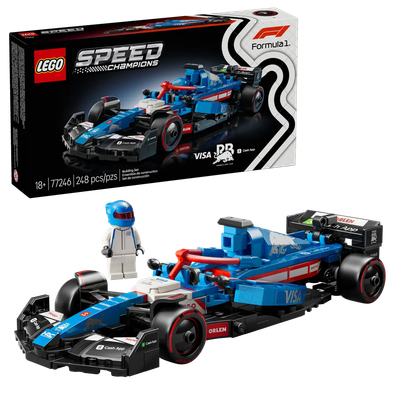 Lego Speed Champions 77246 Voiture de course Visa Cash App RB VCARB 01 F1®