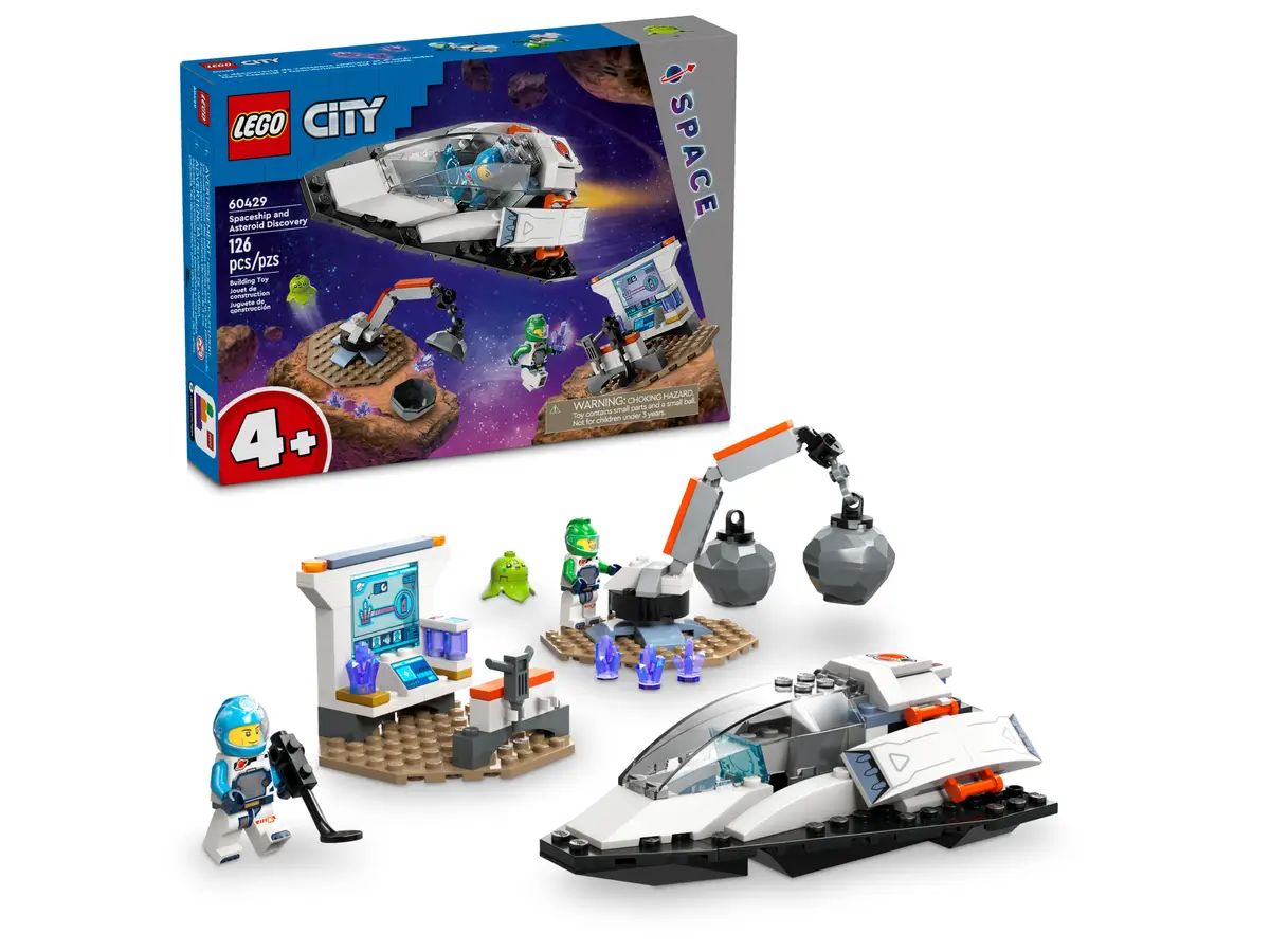 Lego City 60429 Spaceship &amp; Asteroid Discovery